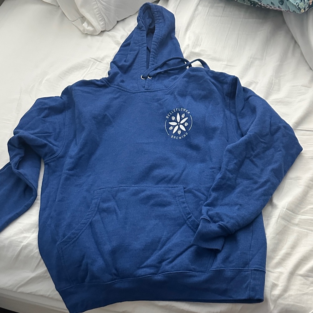 Blue Pullover Hoodie